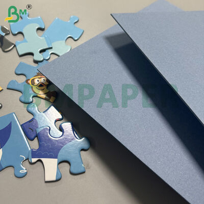 Carton bleu de 1,45 mm pour la fabrication de puzzles adaptés aux enfants 787 mm x 1092 mm