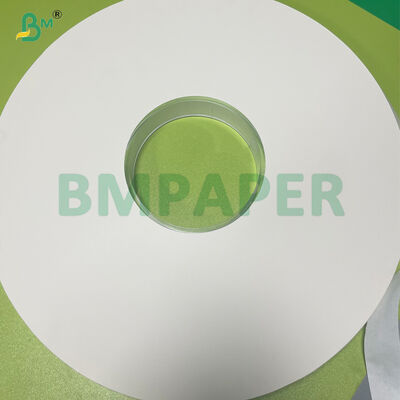 surface texturée de papier d'enveloppe de paille imprimée par logo fait sur commande blanc de la catégorie comestible 25g