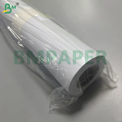 longueur de la couleur 30m 45m enduite par jet d'encre de finition mate de papier de liaison de la meilleure qualité de petit pain de 36in 24in