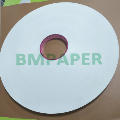 Papier de cigarette texturé 24g 25g avec largeur de rouleau 26,5 mm Couleur blanche