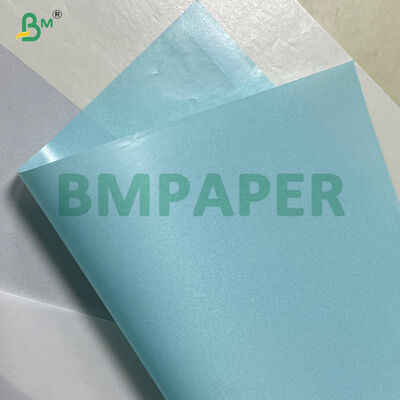 Résistant aux températures élevées Papier de verre bleu translucide pour étiquettes autoadhésives