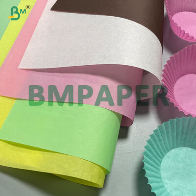 35g 38g 40g 45g papier de couche antiadhésif couleur pour muffins