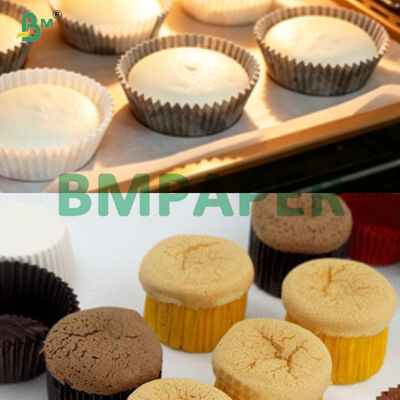 Papier de muffin de qualité supérieure résistant aux graisses non toxique 38 gm 40 gm Pour boulangerie
