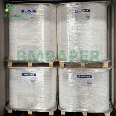 14GSM 19GSM 25GSM Super mince texture rayée Papier de tabac blanc en rouleaux