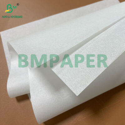 Good Smoothness 40GSM Jumbo Roll Greaseproof Paper White for Sandwich Wrapping