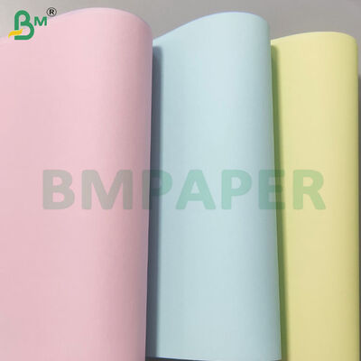 75 gm/80 gm NCR rouleaux de papier de copie CF CB CFB en couleurs multiples