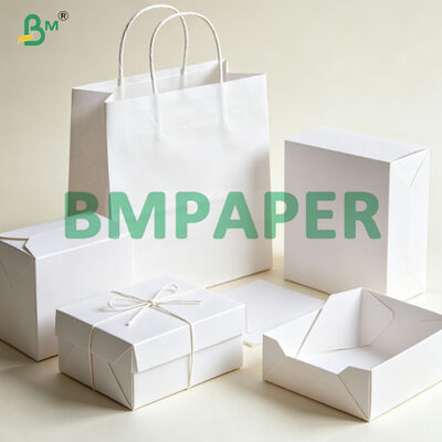 160G 170G Haute résistance aux déchirures Cartons cadeaux Kraft blancs haut de gamme