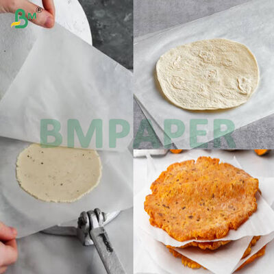 19g 20g 25g Séparateur de tortillas Papel Para Envolver Rouleau de tortillas