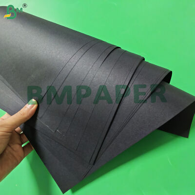petit pain noir de papier d'emballage de 80gsm 90gsm pour la fleur enveloppant 48 pouces x 100 pieds