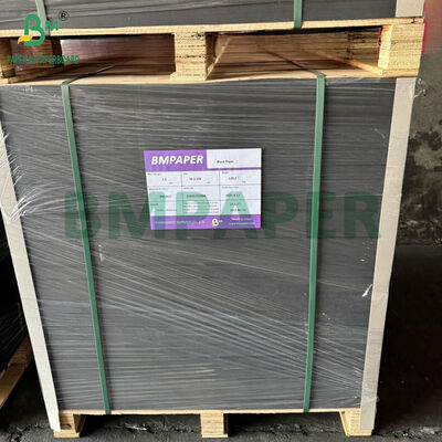 Carton 1000gr 1200gr 1400gr Noir Uni 93cm X 130cm pour Boîtes d'Emballage Rigides