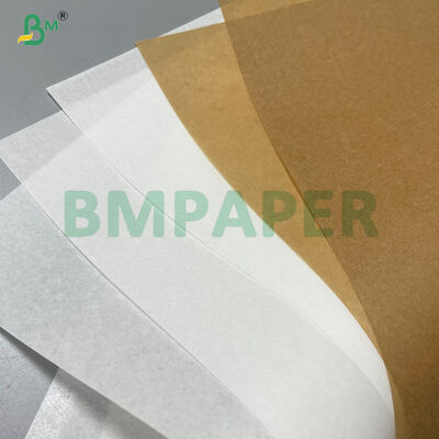 Papier recouvert de silicium à double face de qualité alimentaire pour cuisson au four et friteuse à air