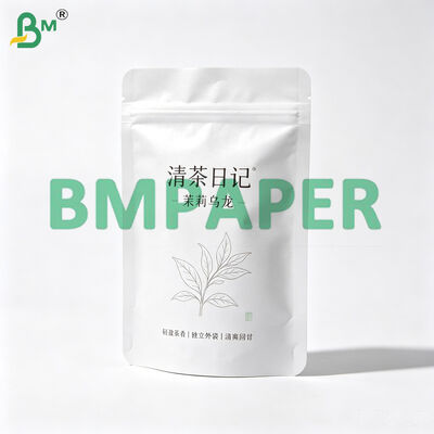 C1S 80gm Papier recouvert de couche brillante d'un côté pour sacs à thé Enveloppes extérieures