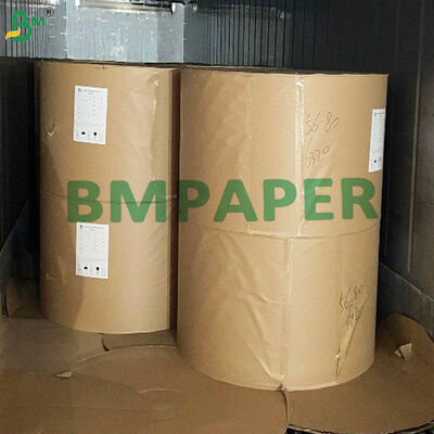 Ruloir de papier d'interlaçage en verre kraft naturel 35 - 40 grammes papier de séparation anti-mousse pour le verre revêtu PV automobile