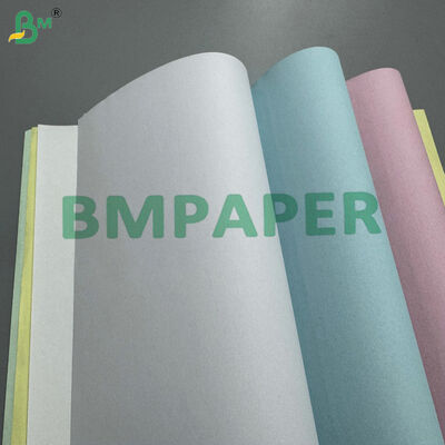 Papier de copie sans carbone de forme continue de 55 gm à 60 gm pour les imprimantes POS et les imprimantes à impact