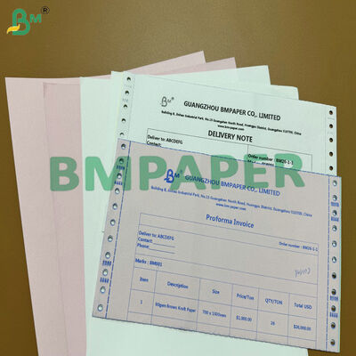 Papier autocopiant A4 blanc rose 2 plis 3 plis 70 g/m² pour factures et reçus
