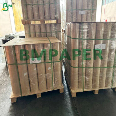 Rouleau de papier de masquage brun 18" 450 mm x 180 m 50 g/m² pour carrosserie automobile et peinture par pulvérisation