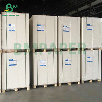 Panneau duplex enduit blanc double face en carton blanc 1 mm 540 g/m²