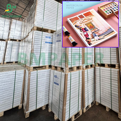 Papier aquarelle 100% pâte de bois 300 grammes pour dessin 22 x 30 pouces
