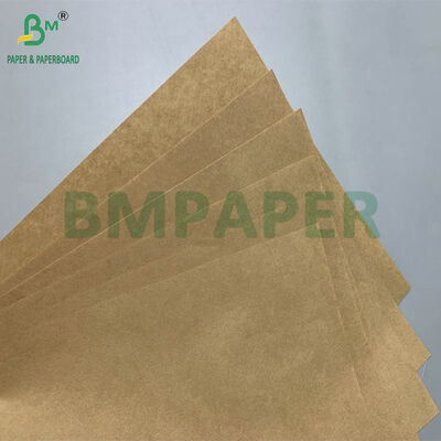 Papier Kraft Sac Brun Extensible Résistant aux Éclats 75gsm 100gsm pour Sac Ciment Valve Multi-parois